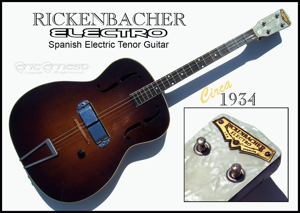 1934 Rickenbacker Electro Spanish Electric Tenor guitar Ri… Flickr