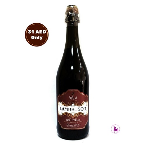 Red Wine Dubai VIALA LAMBRUSCO DELL EMILIA ROSSO DOLCE Centaurus