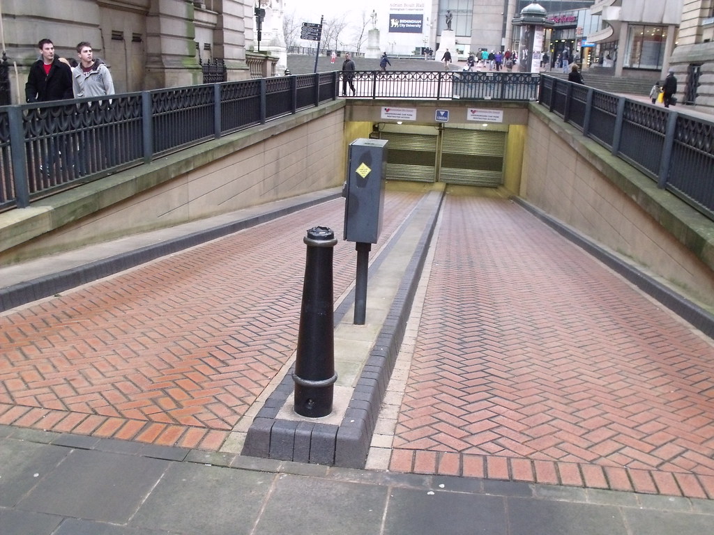 Going down to Birmingham City Council Underground Car Park… Flickr