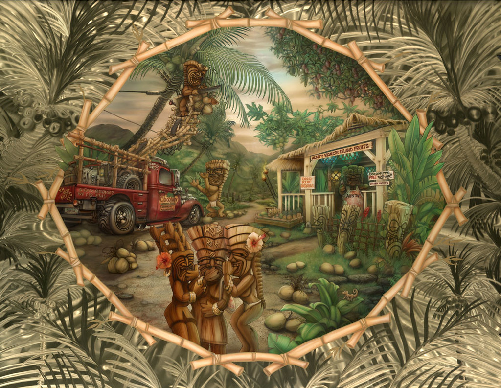 Coconut Wireless by Dennis Mathewson Pictures