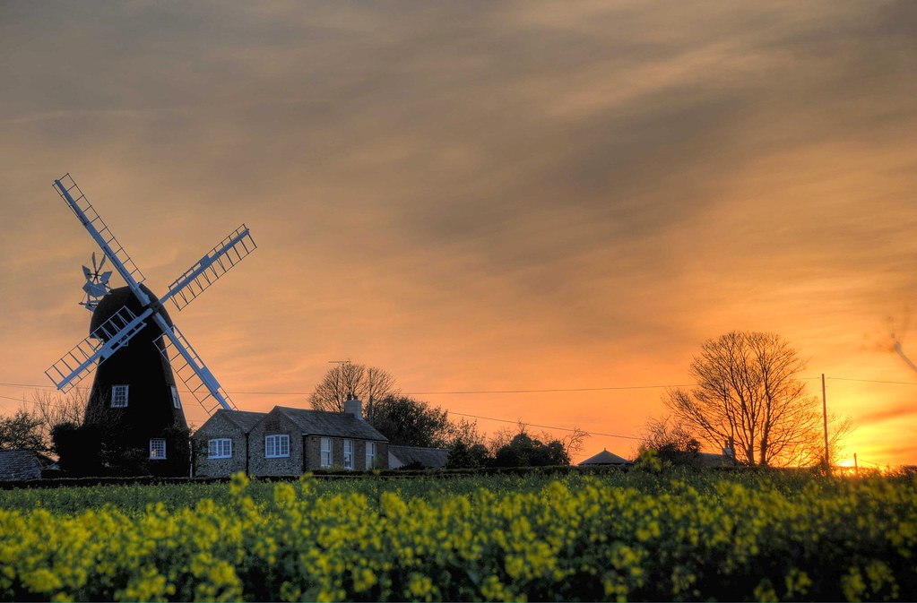 Ripple Mill, Ringwould near Deal Kent Driving along, sun g… Flickr
