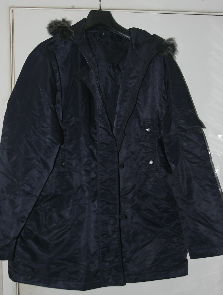 Bon Marche ladies nylon parka Recovered from surface of la… Flickr