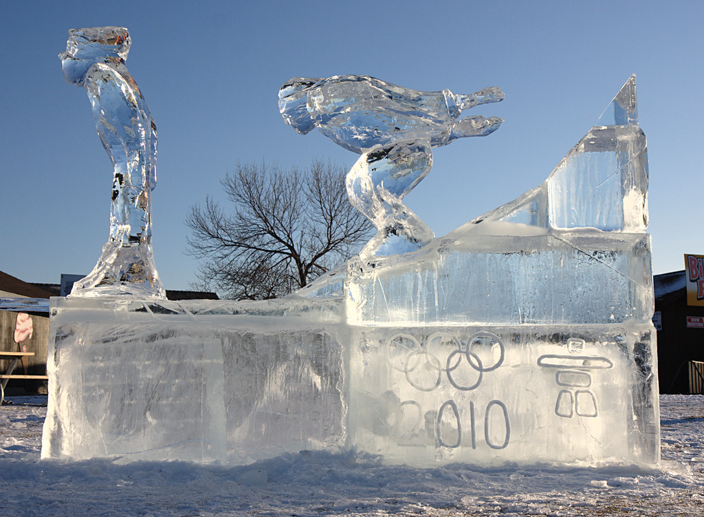 Ice Sculpture Michaela Pereckas Flickr