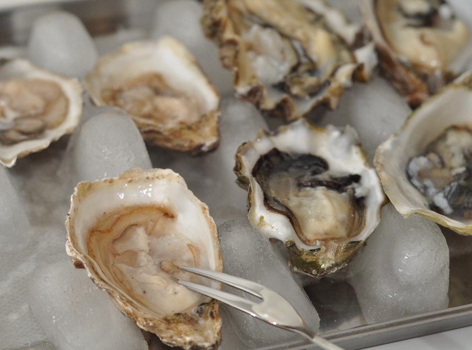 Pacific Rim oysters Eating Pacific Rim oysters, at lacave… Flickr