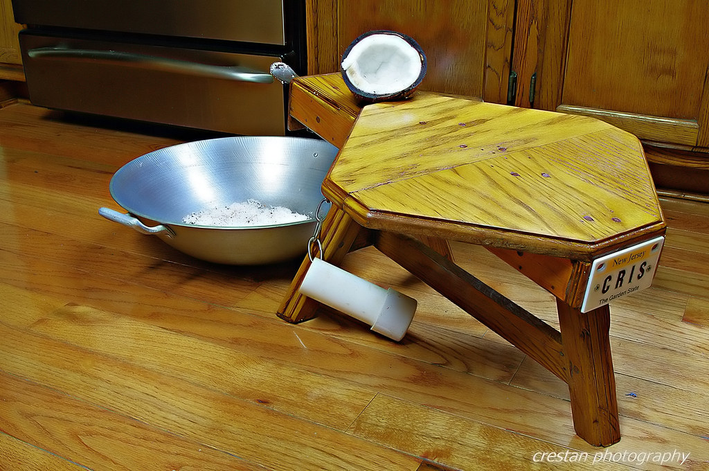 Custom made coconut shredder I took a Friday dayoff for p… Flickr