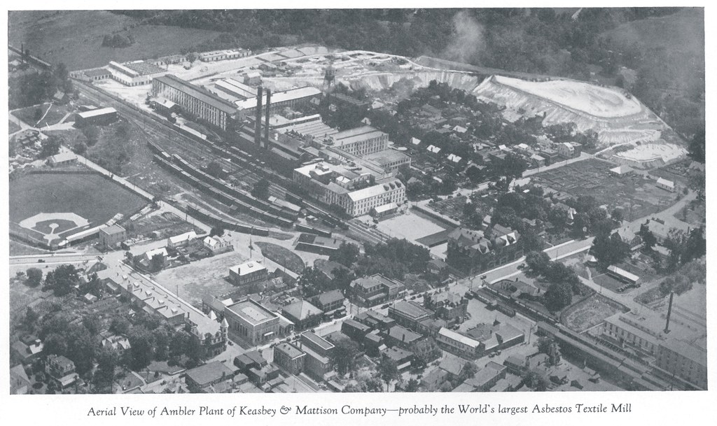 Keasbey & Mattison Ambler Asbestos Plant Another vintage… Flickr