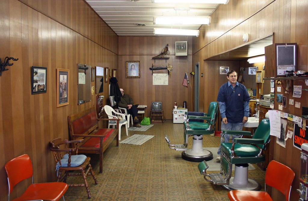 Taylorville IL Mark's Barber Shop (3 of 12) Although Mar… Flickr