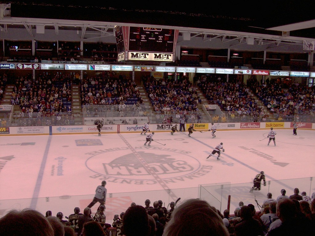 Sleeman Centre Guelph Sunday afternoon at the Sleeman Cent… Flickr