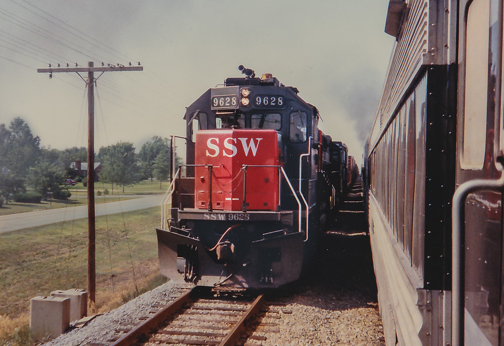 Cotton Belt SSW 9628 EMD GP60 Bernie, MO. Terry Redeker Flickr