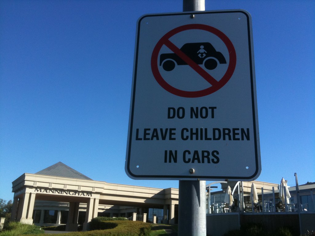 Do not leave children in car Unfortunately many parents ne… Flickr