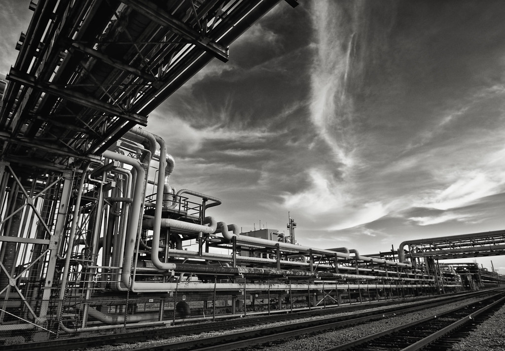 Crude Exxon Chemical Plant Baton Rouge, La. A complex arra… Flickr