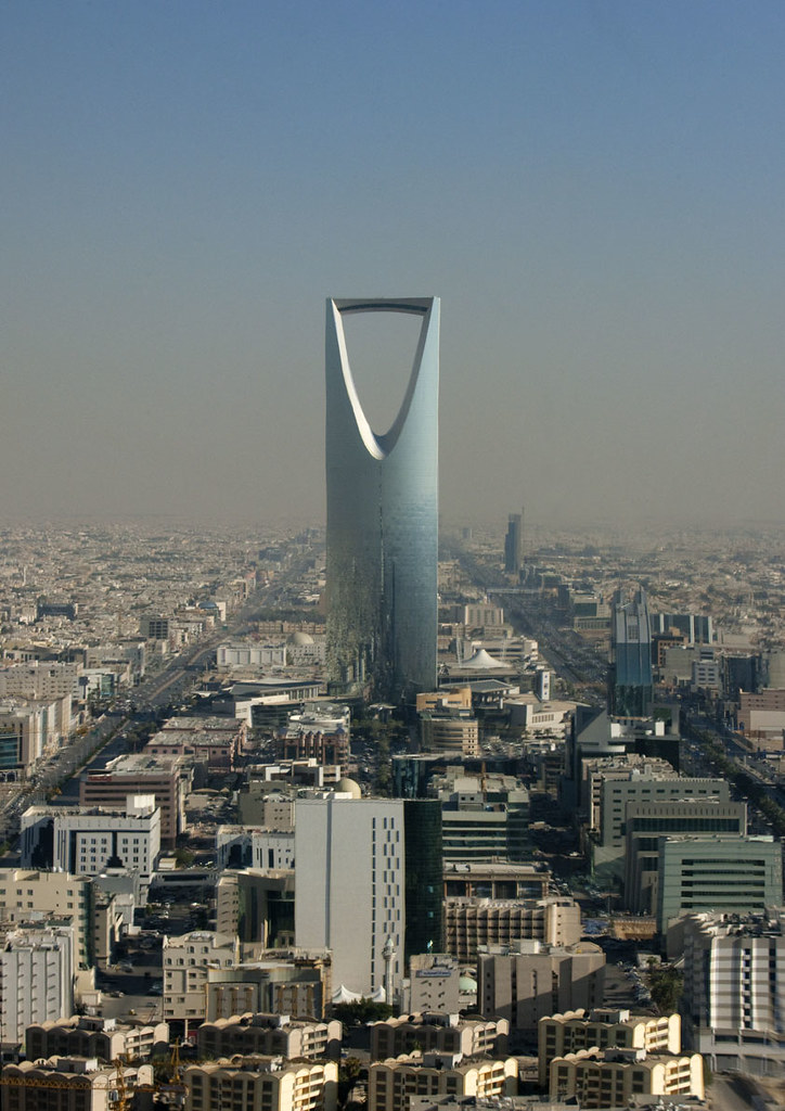 Riyadh view Kingdom Center Saudi Arabia I tought Riyadh … Flickr