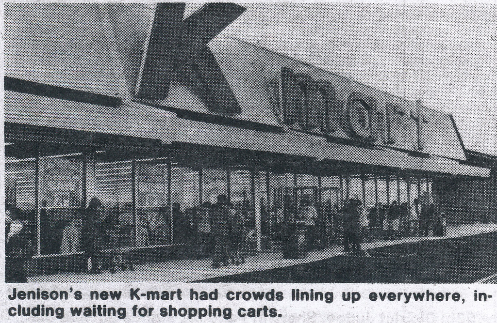 Brand new Jenison Kmart Newspaper clipping of the grand op… Flickr