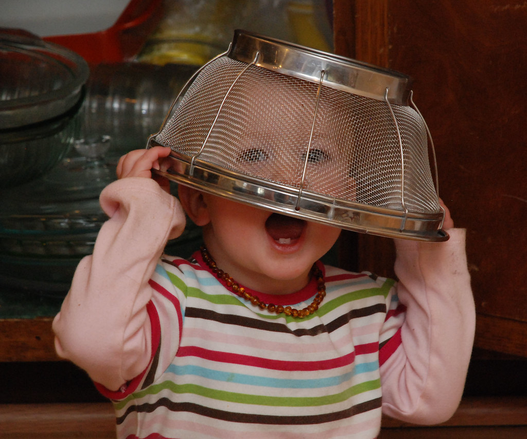 DSC_0422 Colander head! Flickr
