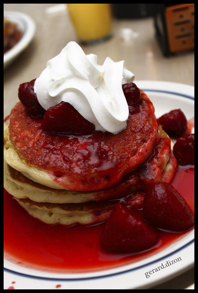 ihop's new york cheesecake pancakes Gerard Dizon Flickr
