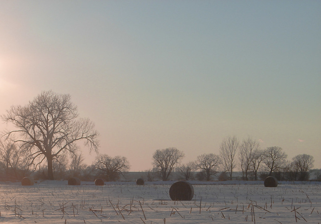 Cold Sunset Taken near Wayne, Nebraska... Vicki T Flickr