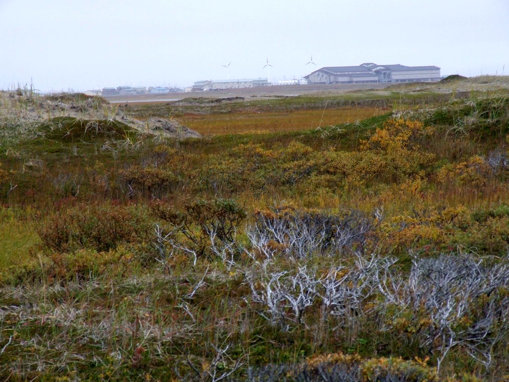 Hooper Bay School The school with the wind turbines. Anoth… Flickr