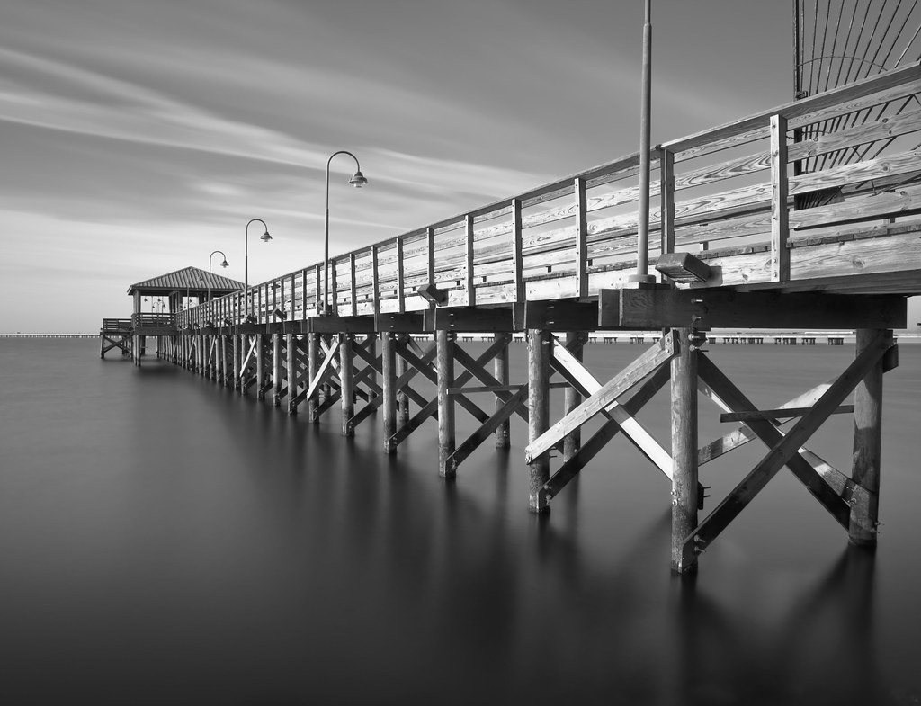 Sunset Point Fishing Pier Mandeville, La. 60 Second Exposu… Flickr