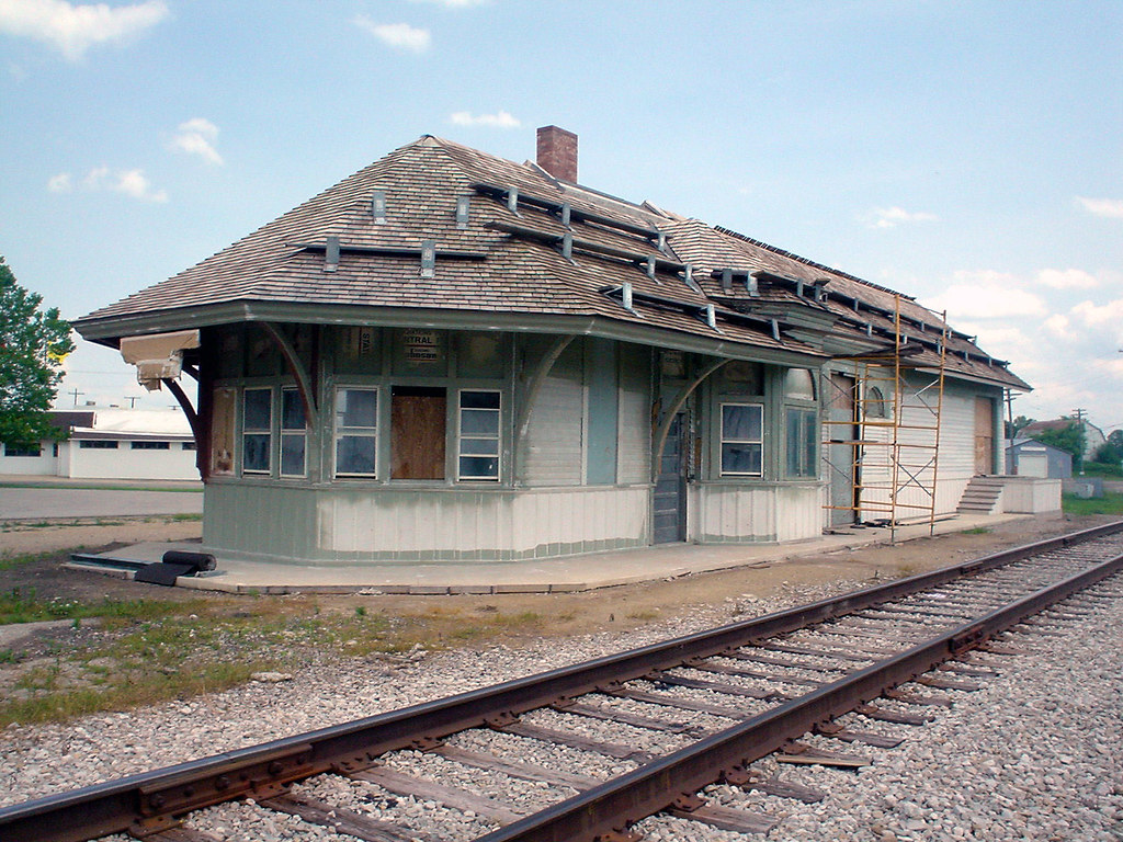 Marlette Michigan depot The Marlette Historical Society is… Flickr
