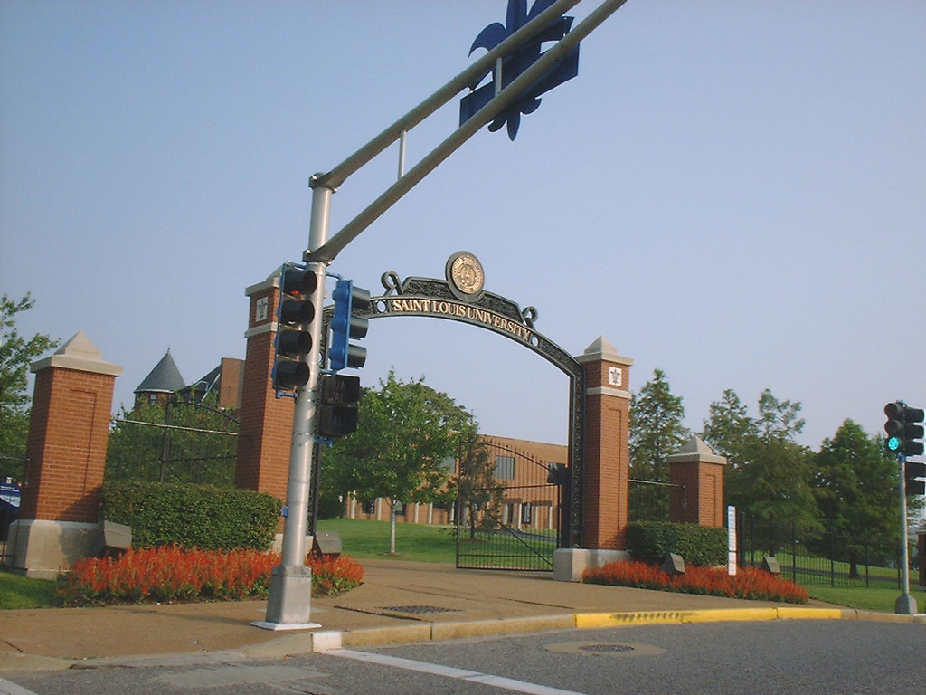 SLU entrance West Pine Saint Louis University entrance on … Flickr