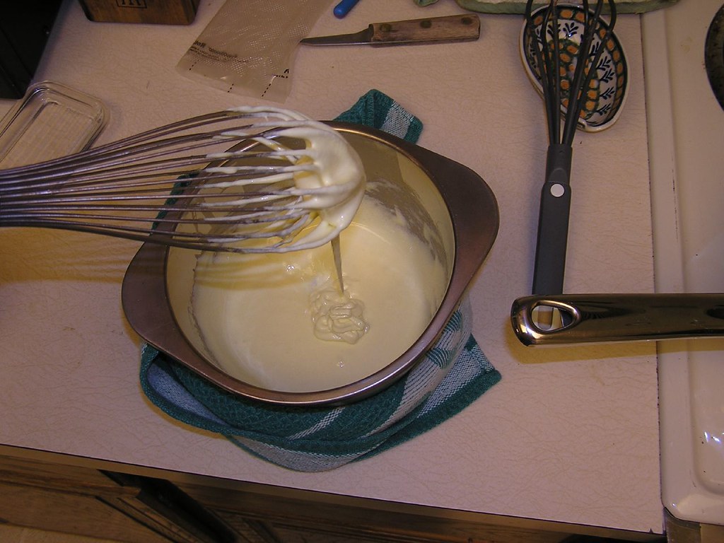 Eggs at a ribbon stage Three egg yolks and 3/4 c. sugar wh… Flickr