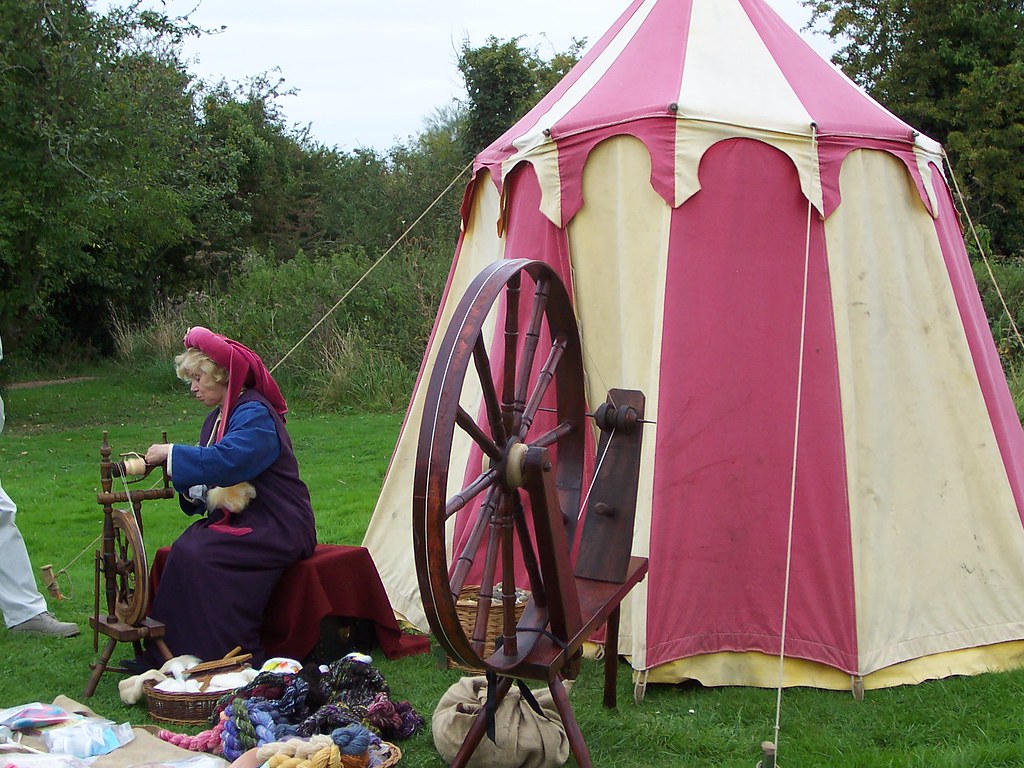 Spinning Wheel .Information gathered by archaeologists … Flickr