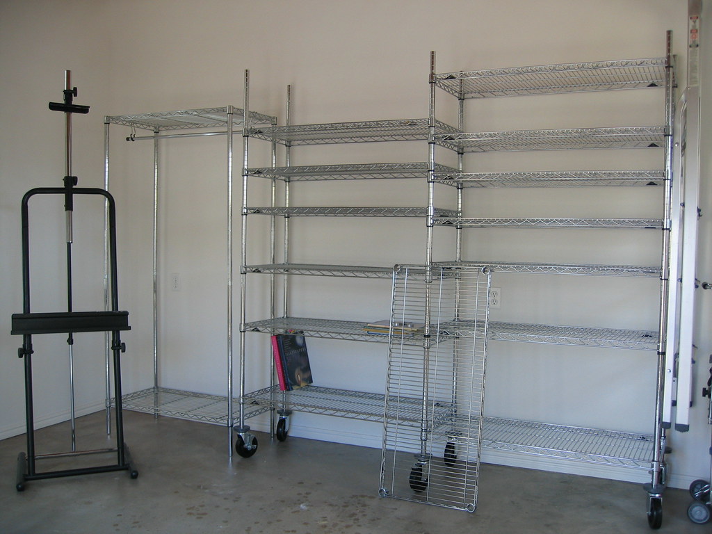 Metro shelving Put together some shelving this weekend. Bo… Flickr