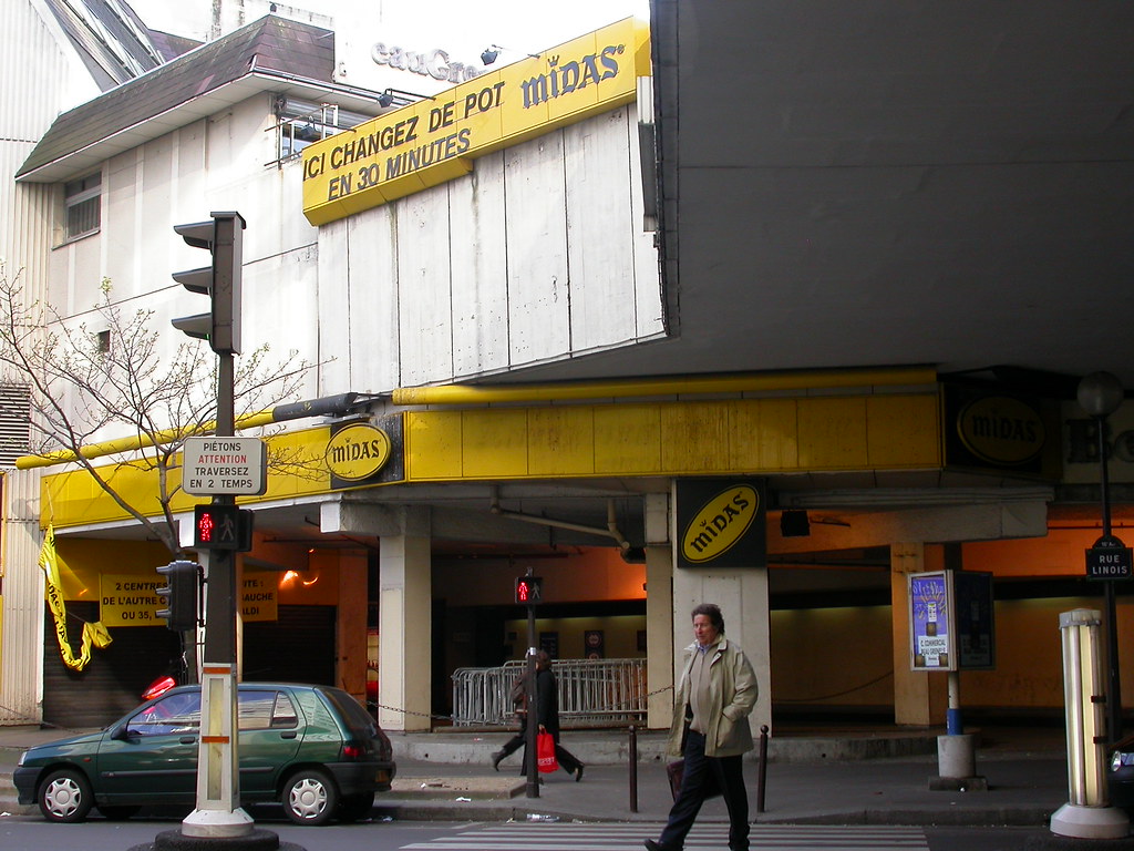 Midas Midas mufflers, even in Paris. So Cal Metro Flickr