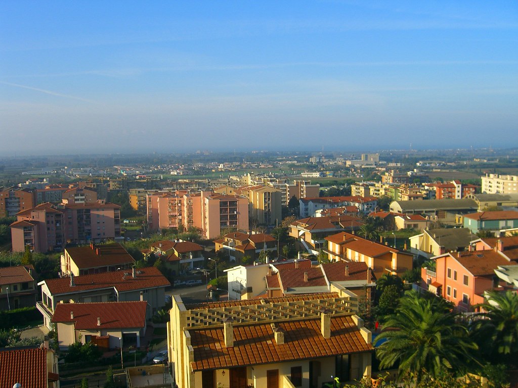Tarquinia, Italy The sea is is visible at the skyline Scott Kidder