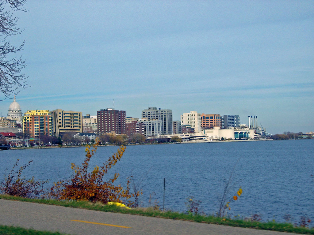 Lake Monona and Downtown A view of Lake Monona and downtow… Flickr