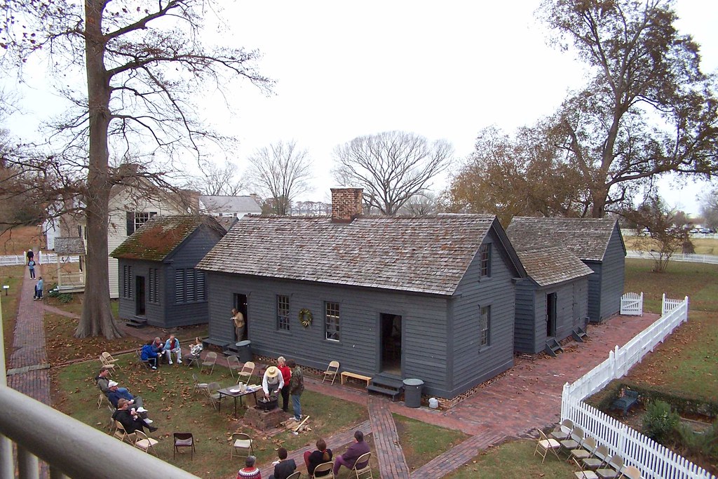 Somerset Plantation View of cooking area from balcony Flickr