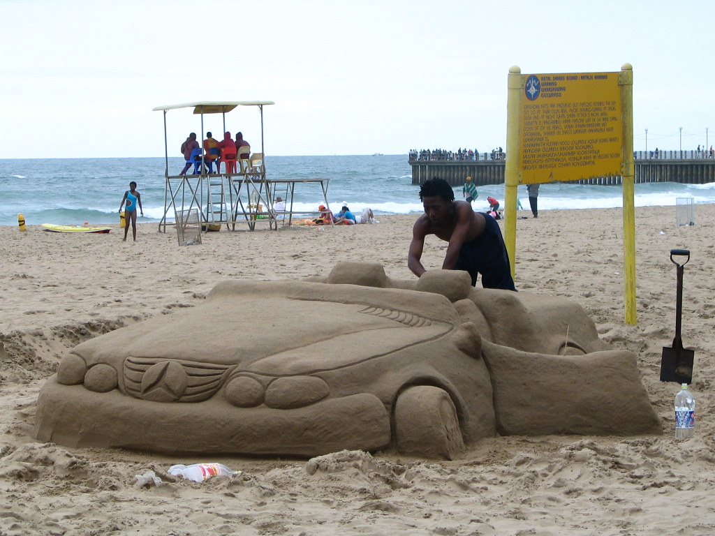 Mercedes Benz, SC600. SC? Sand Car. Marine Parade, Durban.… Flickr