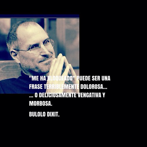 "Me ha bloqueado" puede ser una frase terriblemente doloro… Flickr