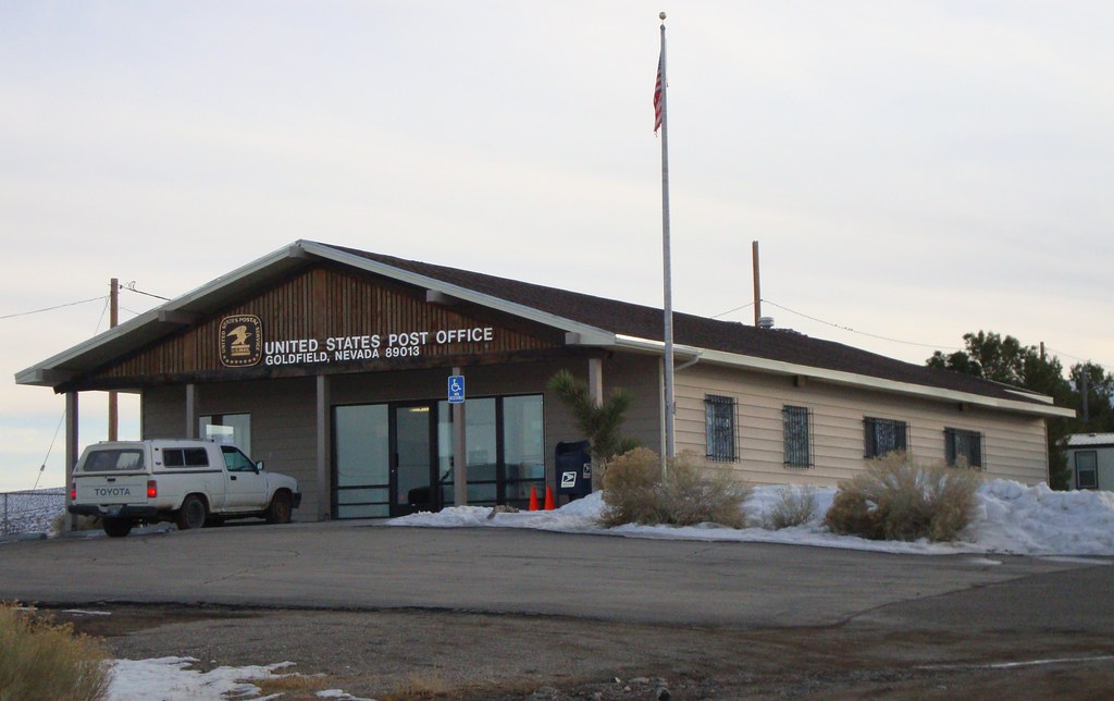 Post Office 89013 (Goldfield, Nevada) Goldfield is the cou… Flickr