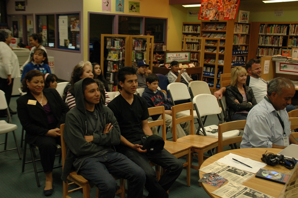 Luchadores Program at Bristow Park Library Commerce Library Flickr