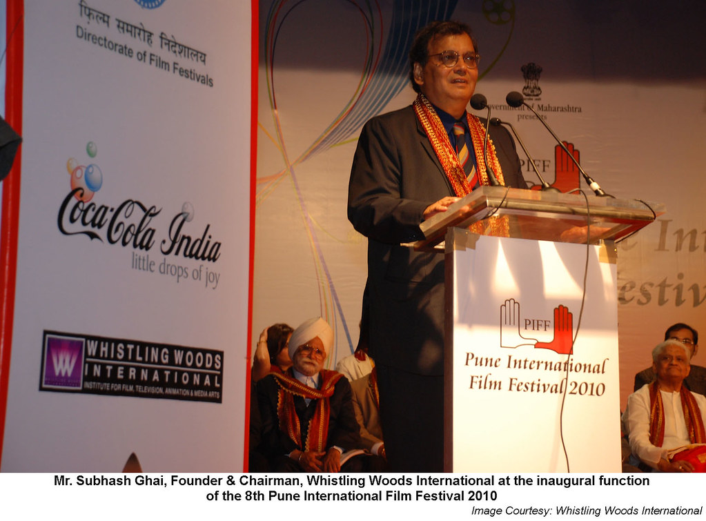 Subhash Ghai, Founder & Chairman, Whistling Woods Internat… Flickr