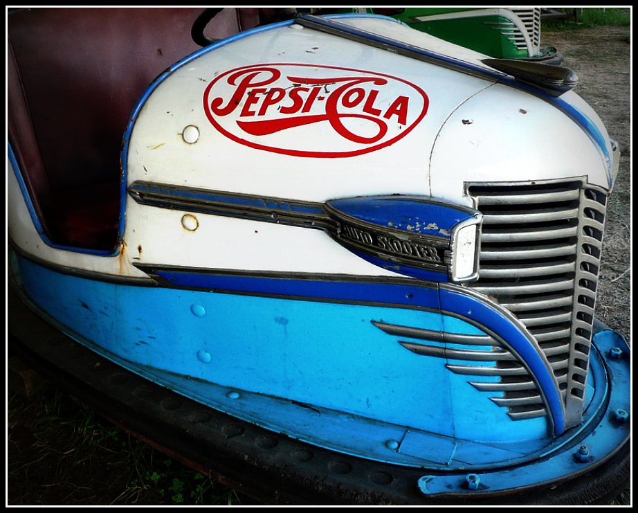 Ohio Canfield Vintage bumper car exhibited at the Canfie… Flickr