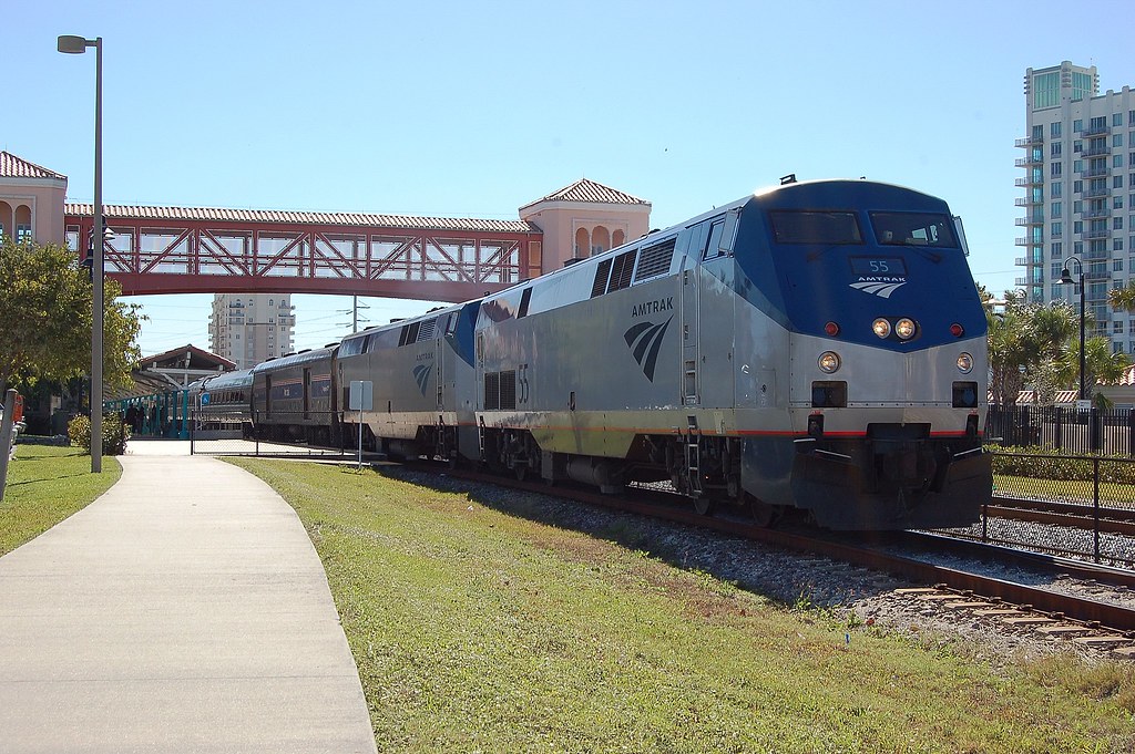 Amtrak No. 55 (P42DC), Florida, West Palm Beach (4,011) Flickr