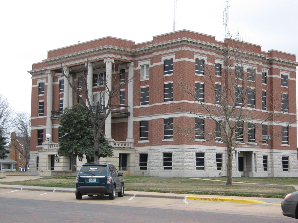 Pratt County courthouse Pratt Kansas This courthouse was o… Flickr