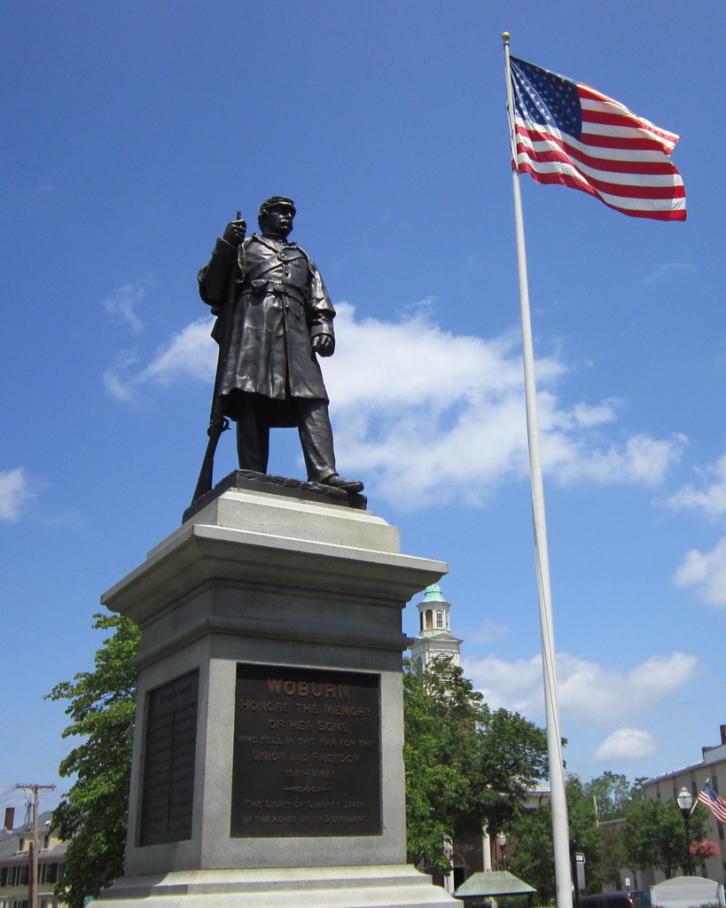 Civil War Monument Woburn, Massachusetts Martin Milmore, … Flickr