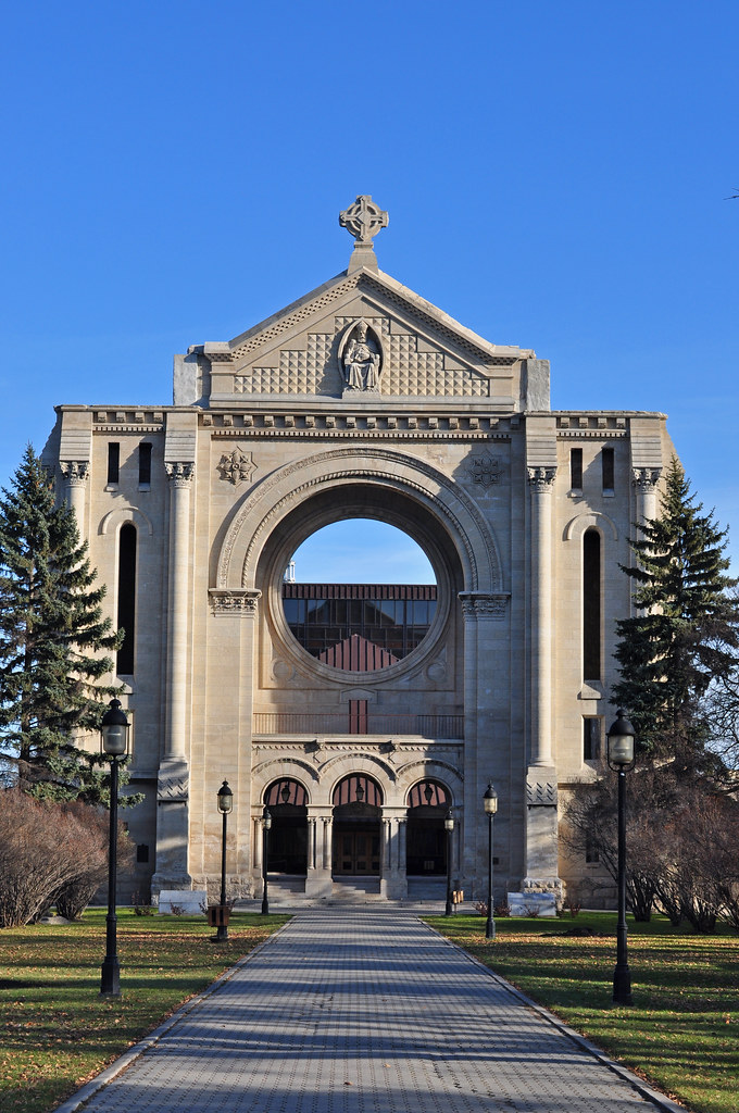 Saint Boniface Cathedral The facade seen here is the only … Flickr