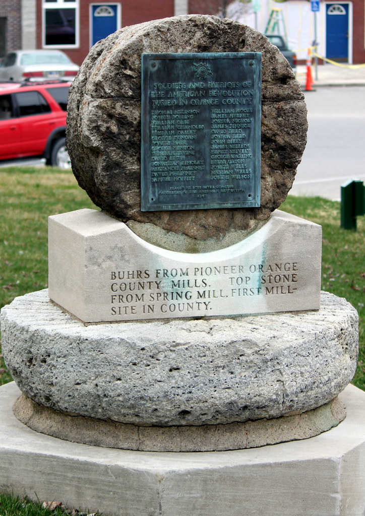 Revolutionary War Monument, Paoli, Indiana Located on the … Flickr