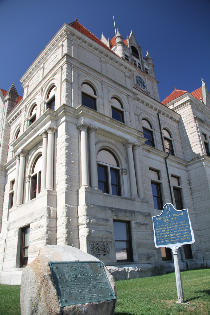 Rushville IN, County Courthouse, Wendell Willkie, Rushvill… Flickr