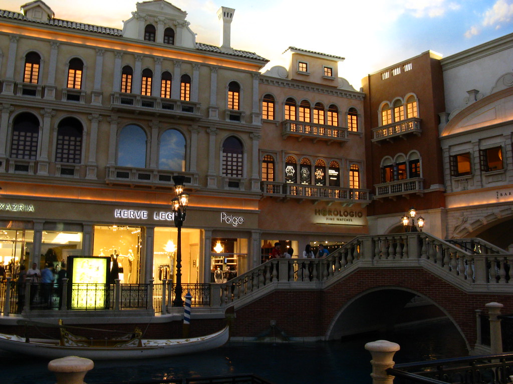 Storefronts, Grand Canal Shops, The Las Vegas Flickr