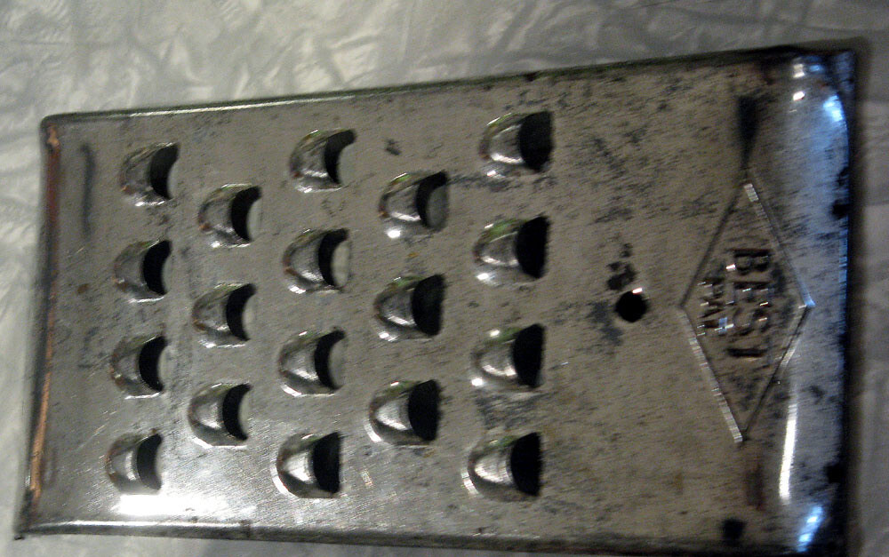 Best Brand Cheese Grater Large Bore This is a vintage ti… Flickr