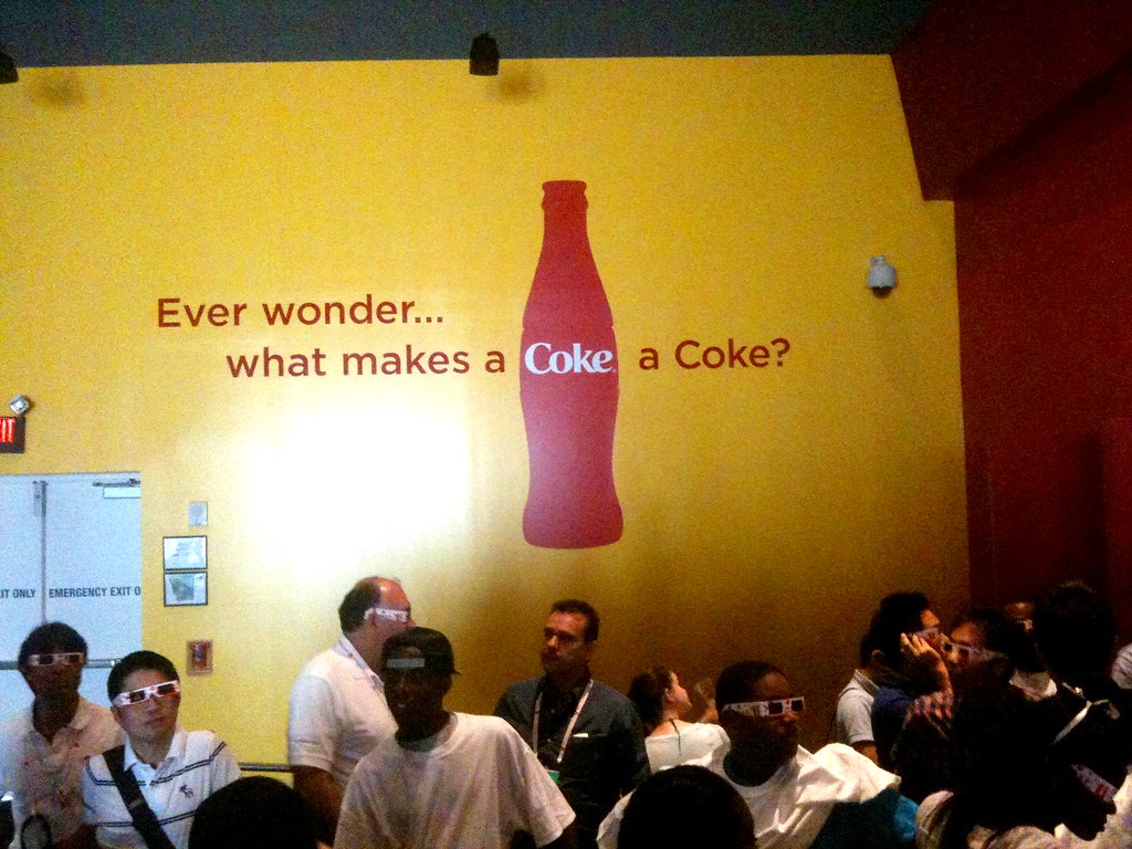 Entering the 4D movie at World of Coke The second, optiona… Flickr