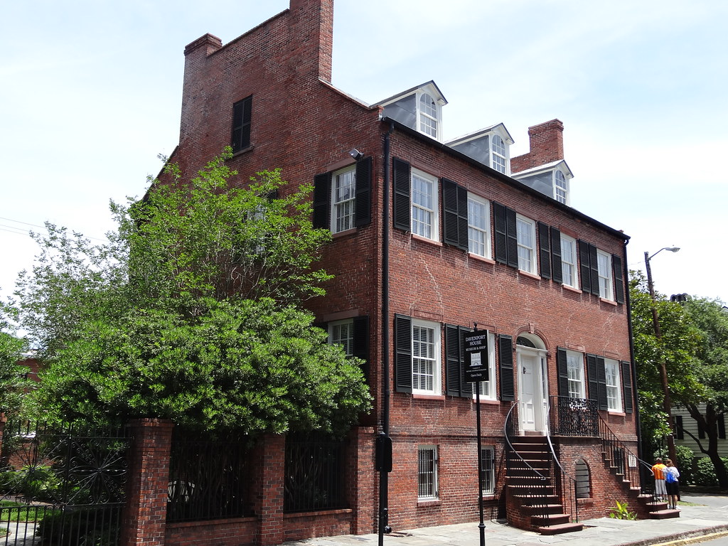 Davenport House Savannah from the federal era. James Oglet… Flickr