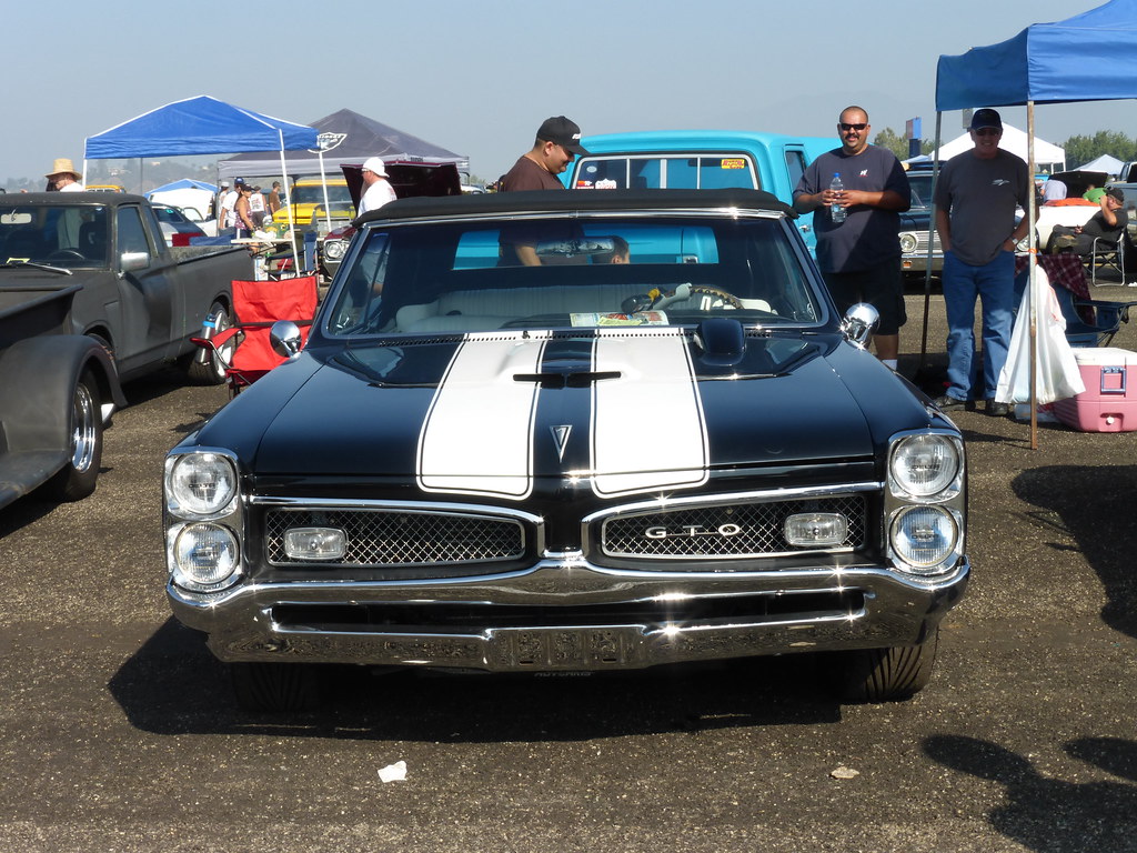 Front of a Pontiac GTO Pomona Classic Car Show & Swap Meet… Flickr