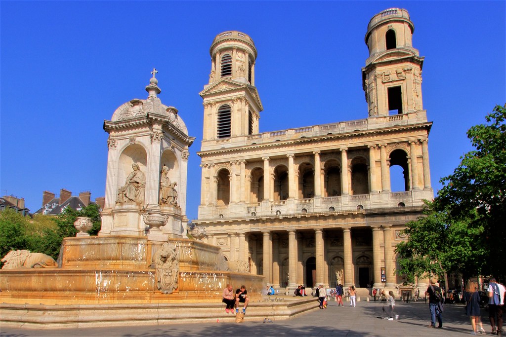 Place SaintSulpice Paris hervétherry Flickr