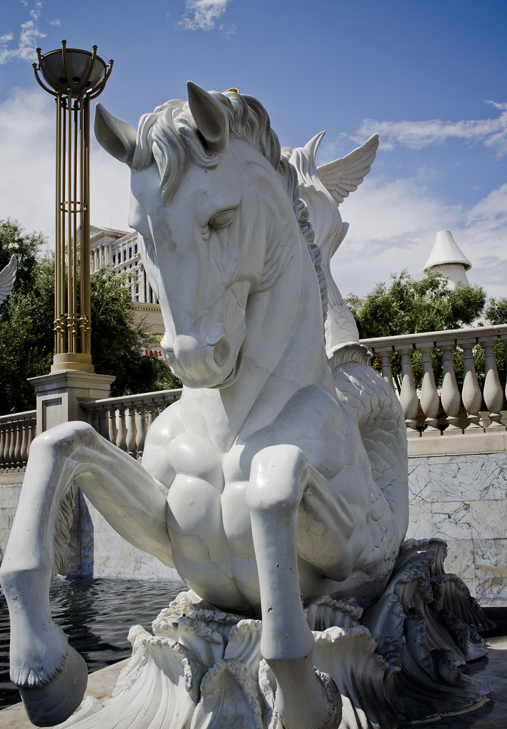 The Horse Statue Casesar Palace, Las Vegas Mehool Intwala Flickr